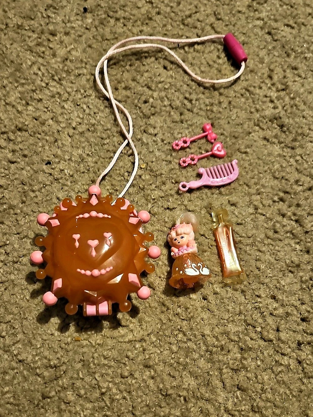 Vintage 1990 Bubblers Tiny Twinkles Complete Necklace Set